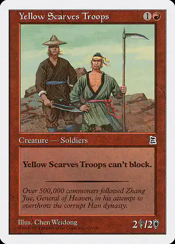 Yellow Scarves Troops - ptk Spoiler