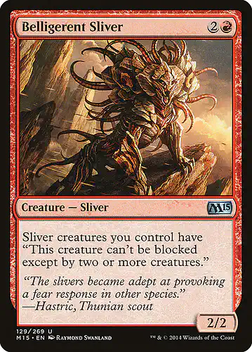 Belligerent Sliver - m15 Spoiler