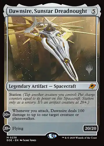 Dawnsire, Sunstar Dreadnought - eoe Spoiler