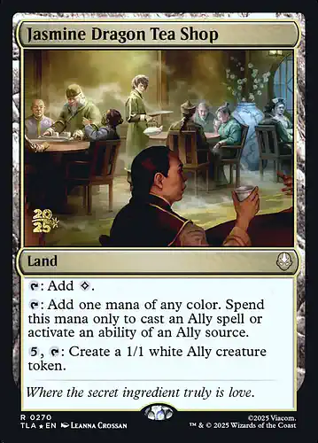 Jasmine Dragon Tea Shop - tla Spoiler