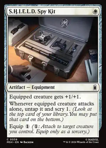 S.H.I.E.L.D. Spy Kit - msh Spoiler