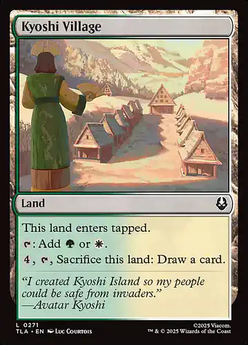 Kyoshi Village - tla Spoiler