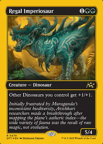 Regal Imperiosaur - dft Spoiler