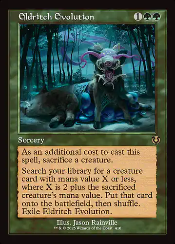Eldritch Evolution - inr Spoiler