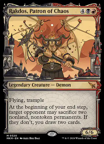 Rakdos, Patron of Chaos - mkm Spoiler