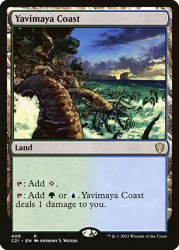 Yavimaya Coast - c21 Spoiler