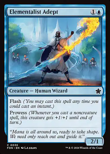 Elementalist Adept - fdn Spoiler