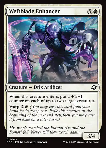 Weftblade Enhancer - eoe Spoiler
