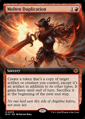 Molten Duplication - big Spoiler