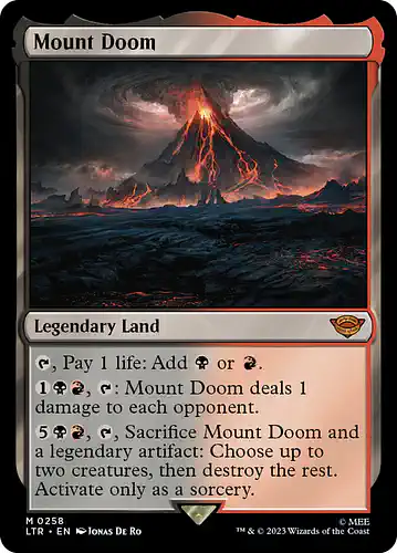 Mount Doom - ltr Spoiler