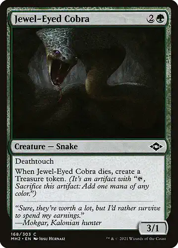 Jewel-Eyed Cobra - mh2 Spoiler