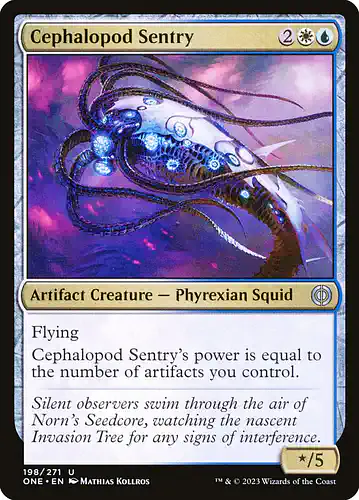 Cephalopod Sentry - one Spoiler