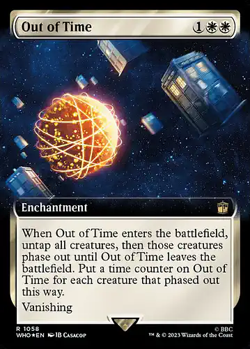 Out of Time - who Spoiler