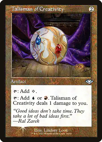 Talisman of Creativity - h1r Spoiler