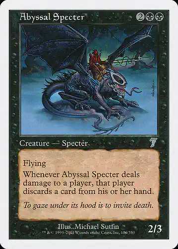 Abyssal Specter - 7ed Spoiler