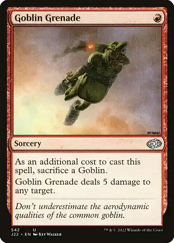Goblin Grenade - j22 Spoiler