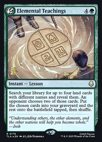 Elemental Teachings - tla Spoiler