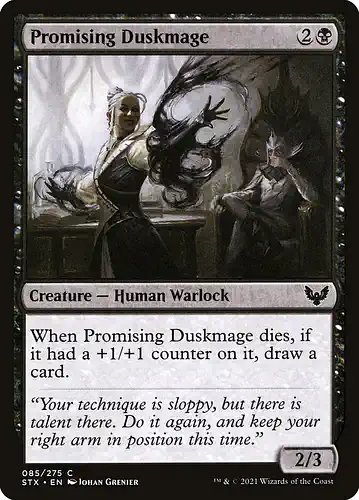Promising Duskmage - stx Spoiler