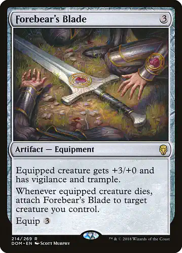Forebear's Blade - dom Spoiler
