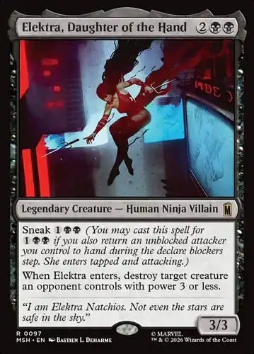 Elektra, Daughter of the Hand - msh Spoiler