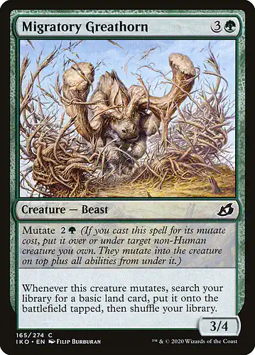 Migratory Greathorn - iko Spoiler