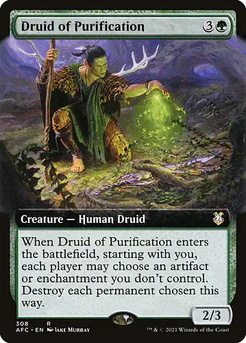 Druid of Purification - afc Spoiler