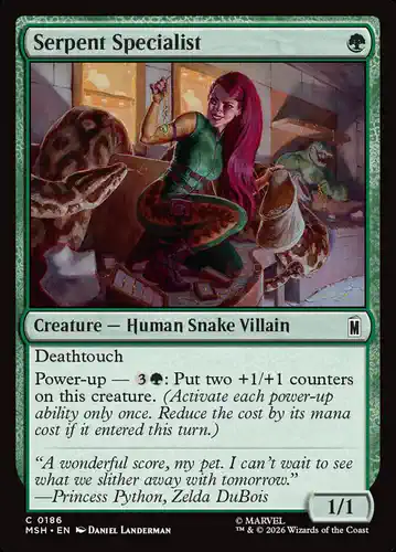 Serpent Specialist - msh Spoiler