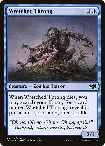 Wretched Throng - vow Spoiler
