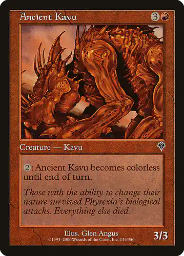 Ancient Kavu - inv Spoiler