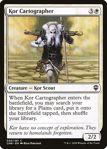 Kor Cartographer - cmr Spoiler