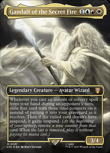 Gandalf of the Secret Fire - ltc Spoiler