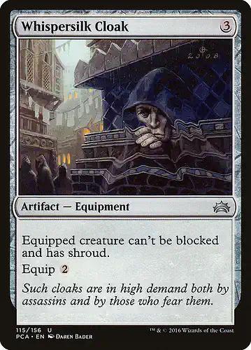 Whispersilk Cloak - pca Spoiler