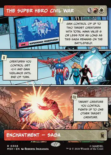 The Super Hero Civil War - msh Spoiler