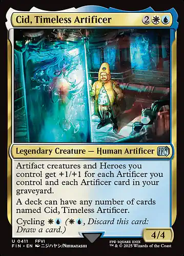 Cid, Timeless Artificer - fin Spoiler