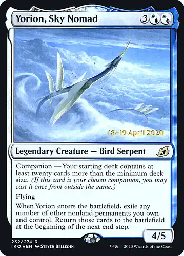 Yorion, Sky Nomad - iko Spoiler