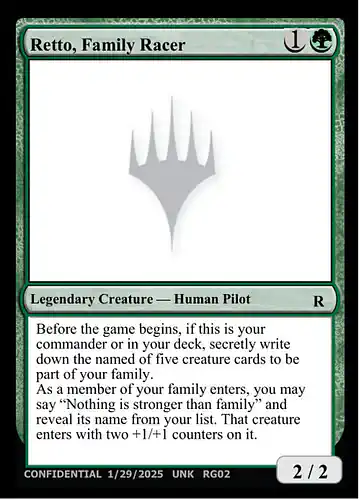 Retto, Family Racer - unk Spoiler