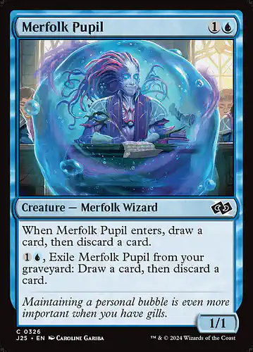 Merfolk Pupil - j25 Spoiler