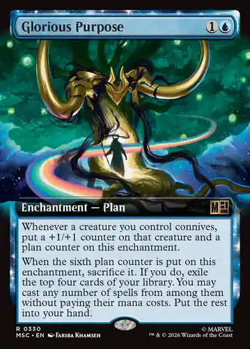 Glorious Purpose - msc Spoiler