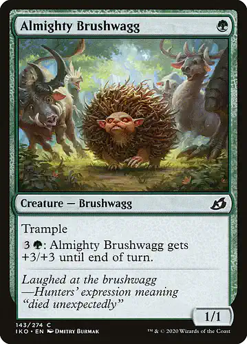 Almighty Brushwagg - iko Spoiler