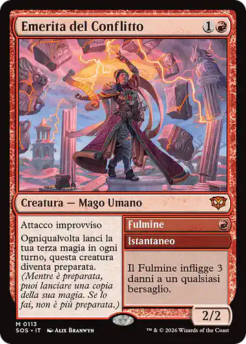 Emeritus of Conflict - sos Spoiler