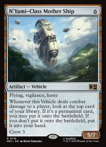 N'Yami-Class Mother Ship - msc Spoiler