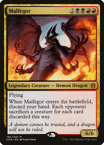 Malfegor - cma Spoiler