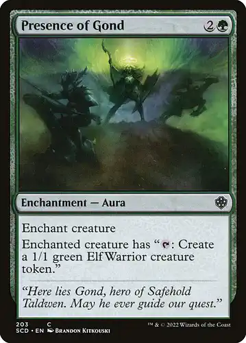 Presence of Gond - scd Spoiler
