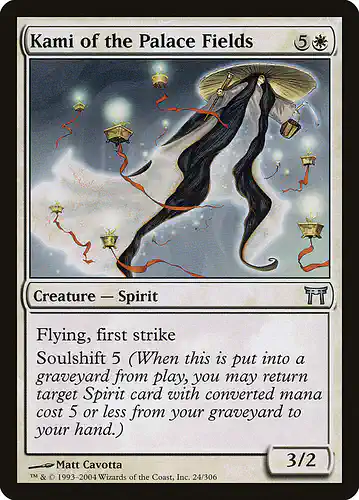 Kami of the Palace Fields - chk Spoiler