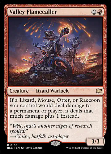 Valley Flamecaller - blb Spoiler