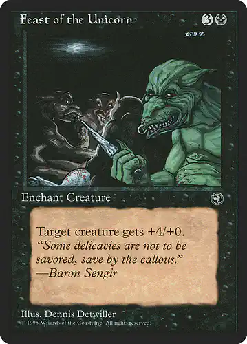 Feast of the Unicorn - hml Spoiler