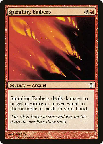 Spiraling Embers - sok Spoiler