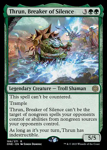 Thrun, Breaker of Silence - one Spoiler
