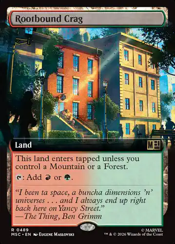 Rootbound Crag - msc Spoiler