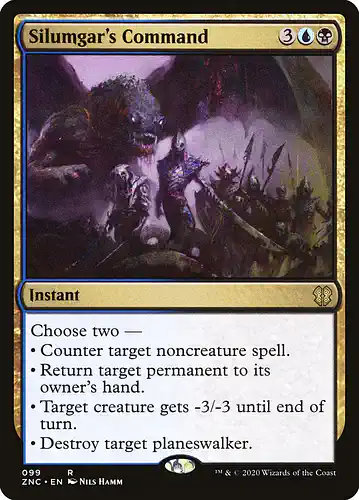 Silumgar's Command - znc Spoiler